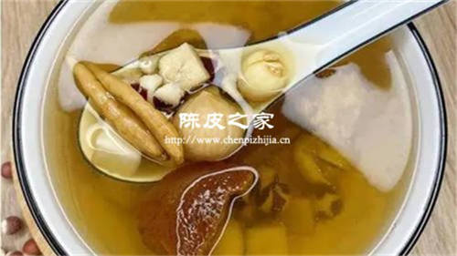 陳皮和茯苓和銀耳一起煮有什么好處