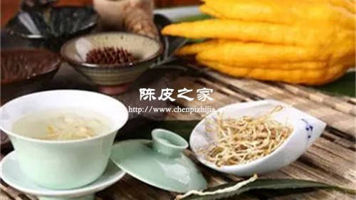 陳皮和佛手泡水喝的功效與作用