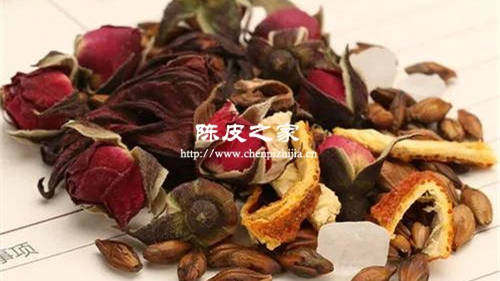 大麥玫瑰花陳皮茉花桑蒲公英泡水功效