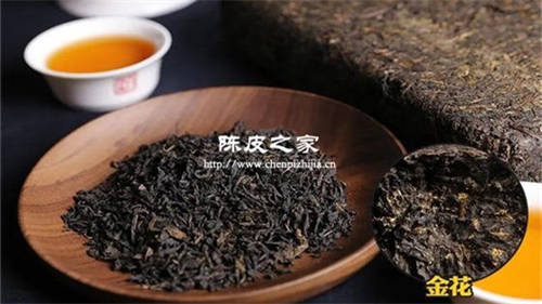 黑茶和陳皮一起煮水的功效