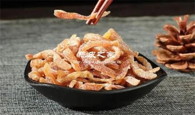 陳皮蜜餞的功效作用與禁忌