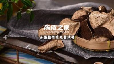 胡蘿卜可以和陳皮一起吃嗎