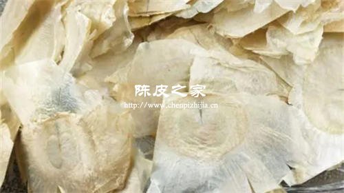 玉蝴蝶和陳皮泡水喝的功效