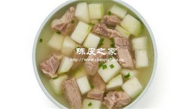 羊肉冬瓜湯可以放點陳皮嗎