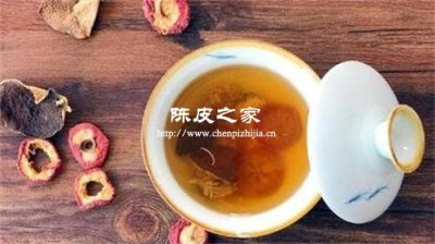 常喝山楂陳皮泡水有什么好處