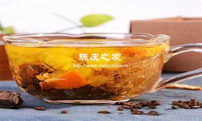 荷葉陳皮菊花茶的功效與作用