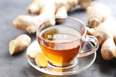 陳皮生姜煮水喝有什么功效