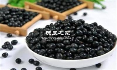 黑豆和陳皮一起熬水的功效