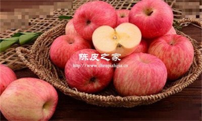 蘋果陳皮煮水的功效和作用