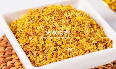 陳皮和桂花枸杞泡茶有什么功效