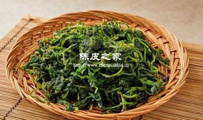 絞股藍陳皮泡水功效是什么