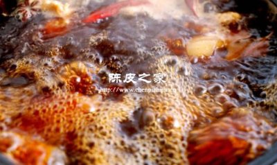 陳皮在鹵水中的作用和用量