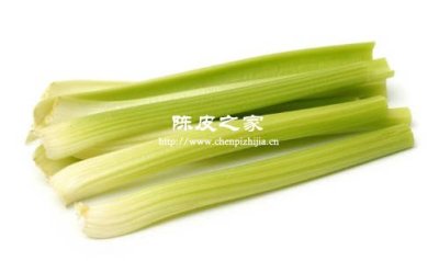 芹菜和陳皮煮水有什么功效