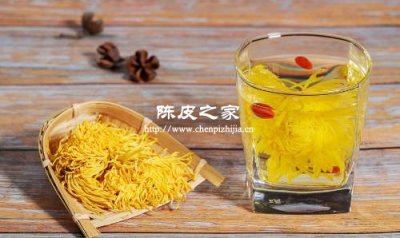 陳皮泡菊花的功效與作用禁忌