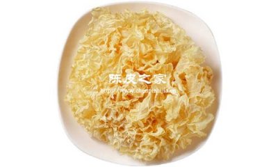 陳皮與銀耳搭配有什么功效