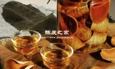 白酒泡生姜陳皮的功效與作用