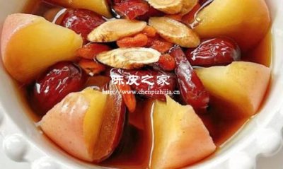 陳皮熬蘋果之后蘋果能吃嗎