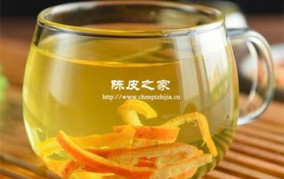 曬干的橘子皮泡水喝有什么用