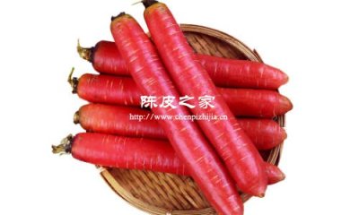 陳皮不能和紅蘿卜一起吃嗎