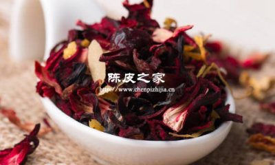 洛神花和陳皮一起泡水喝的功效