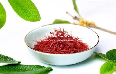 陳皮和藏紅花泡水喝的功效