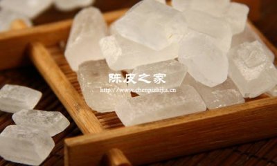 陳皮加冰糖的功效與作用禁忌