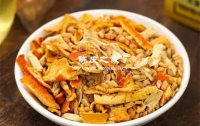 陳皮姜米茶有什么功效與作用