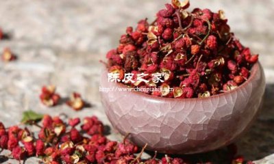 陳皮可以和花椒一起泡水喝嗎