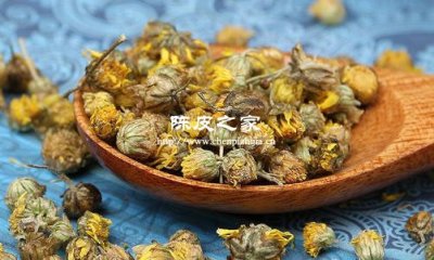 陳皮菊花綠茶泡水喝的功效