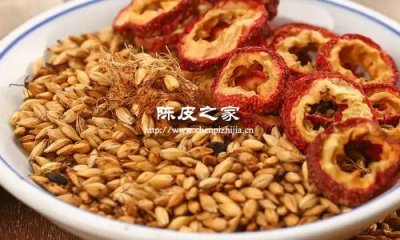 陳皮山楂大麥茶功效與作用