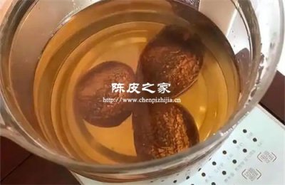 煮新會(huì)陳皮水用不用加冰糖