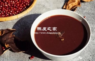 紅豆陳皮冰糖水的功效與作用