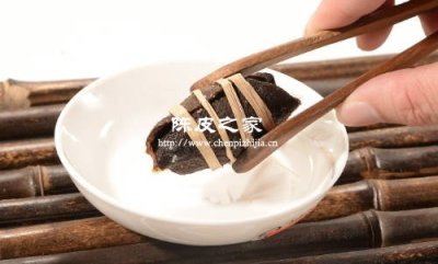 腌制陳皮的功效與作用