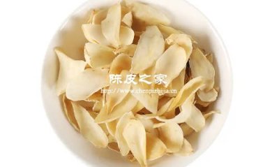 陳皮百合蜂蜜水的功能主治