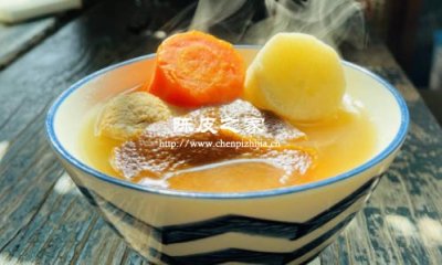 陳皮可以和胡蘿卜一起煲湯嗎