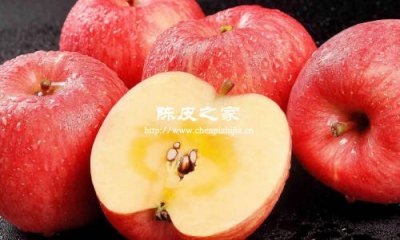 蘋果和陳皮煮水喝什么功效