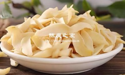 陳皮百合茯苓煮水功效和作用