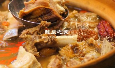 煮羊肉要放陳皮起什么作用