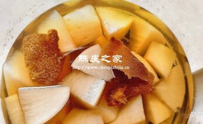 煮陳皮蘿卜的功效和作用