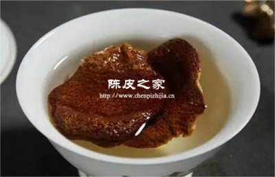 陳皮泡水后果皮變白正常嗎