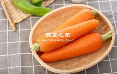 胡蘿卜可以和懷山藥陳皮一起煮水嗎