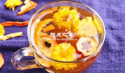 菊花陳皮玫瑰花泡水的功效