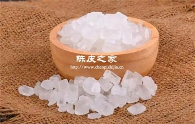 橘子皮煮水適合加冰糖還是白糖