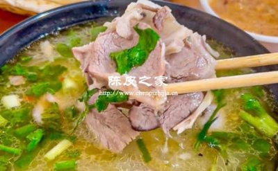 陳皮在羊肉湯起的什么作用