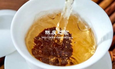 陳皮泡水的水溫是多少度，為什么