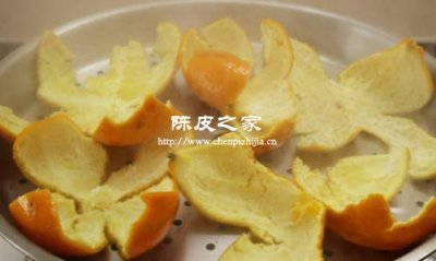 陳皮泡茶方式蒸與煲的區別
