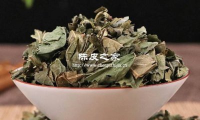 陳皮桑葉魚腥草三者泡水有什么功效