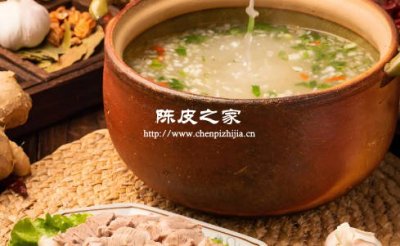 燉羊肉湯能放陳皮嗎為什么