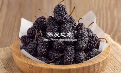 陳皮桑葚枸杞水的功效與作用