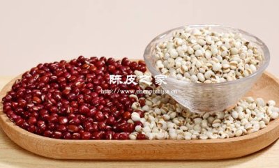 紅豆薏米陳皮水有什么功效